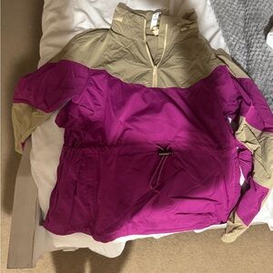 lululemon athletica Purple and Tan Jacket